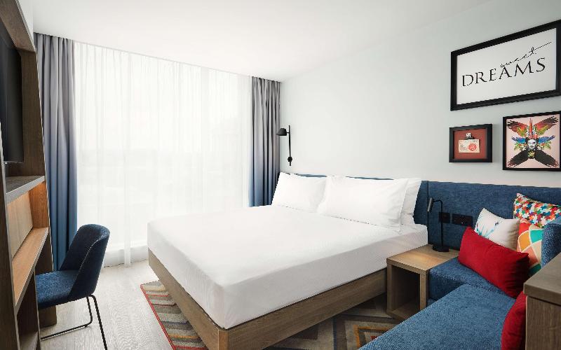 스탠다드 룸 킹사이즈 침대, Hampton By Hilton Dublin City Centre
