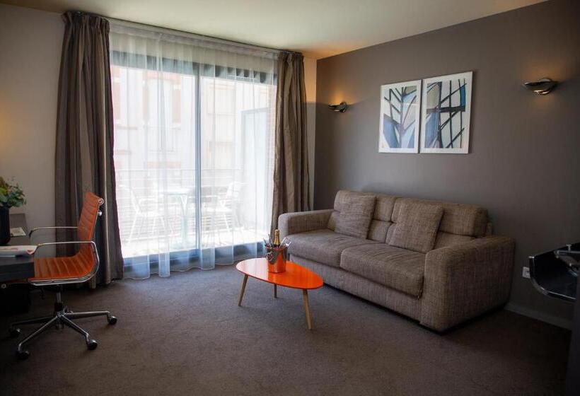 Апартаменты 2 Спальни, Appart Hôtel Clément Ader