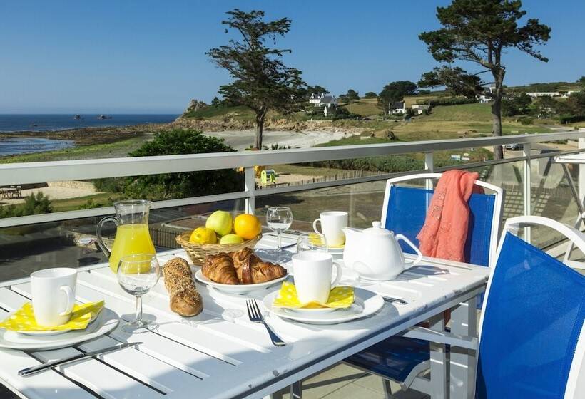 Апартаменты 2 Спальни Вид на Море, Résidence Odalys Domaine Des Roches Jaunes