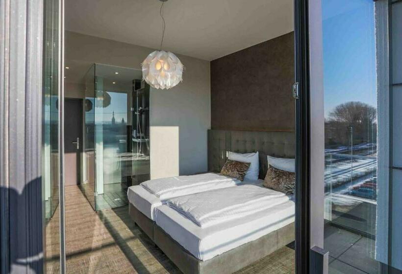 חדר סטנדרט עם מרפסת, Deck 8 Designhotel.soest