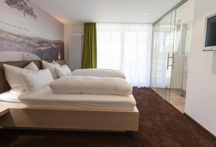 스탠다드 테라스 룸, Bollenhuthotel Kirnbacher Hof