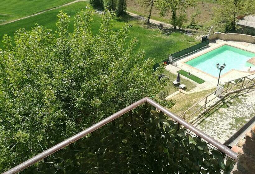 스탠다드 룸, Camera Matrimonialedoppia Con Balcone Vista Piscina