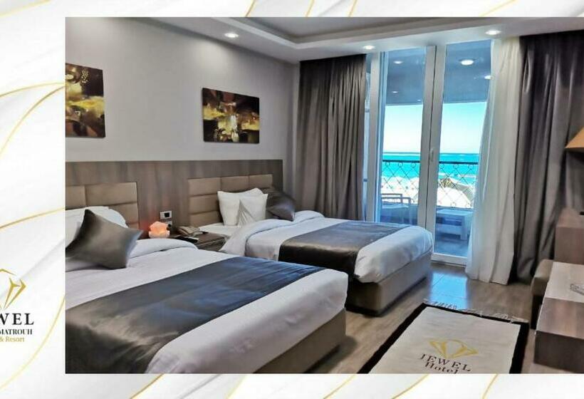 اتاق استاندارد یک نفره با چشم‌انداز دریا, Jewel Beach Matrouh