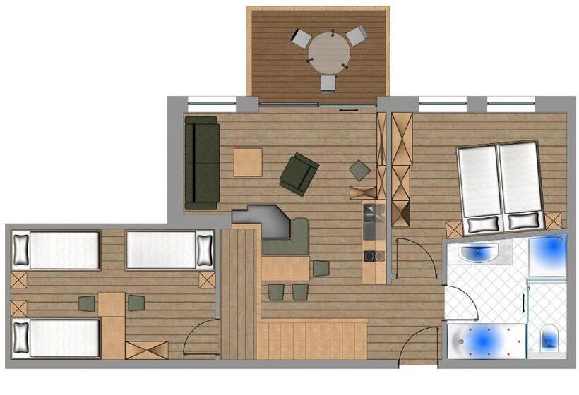 Family Suite, Feriengut Unterhochstätt
