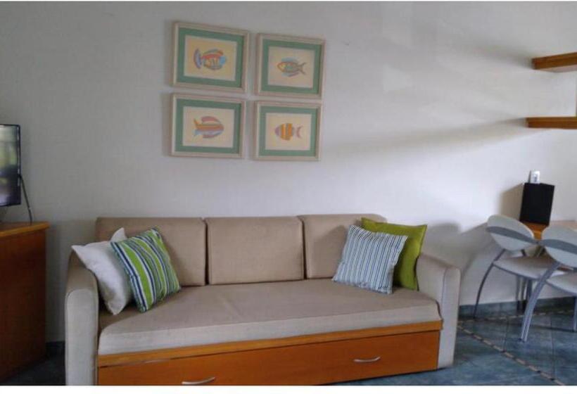 침실 1개 수피리어 아파트, Apto No Ilhaflat Em Frente Mar