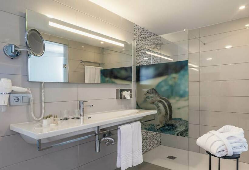 Номер Deluxe Вид на Море Боковой, Aparthotel Esquinzo y Monte del Mar