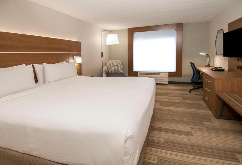 キングサイズベッドのスタンダードルーム, Holiday Inn Express Hotel & Suites Plano West   Frisco, An Ihg