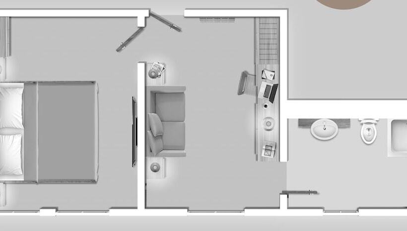 Номер Комфорт, Sapia Hotel St. Fridolin