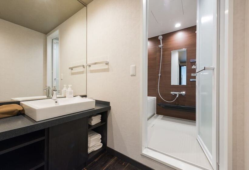 디럭스 4인 룸, Mystays Sapporo Nakajima Park