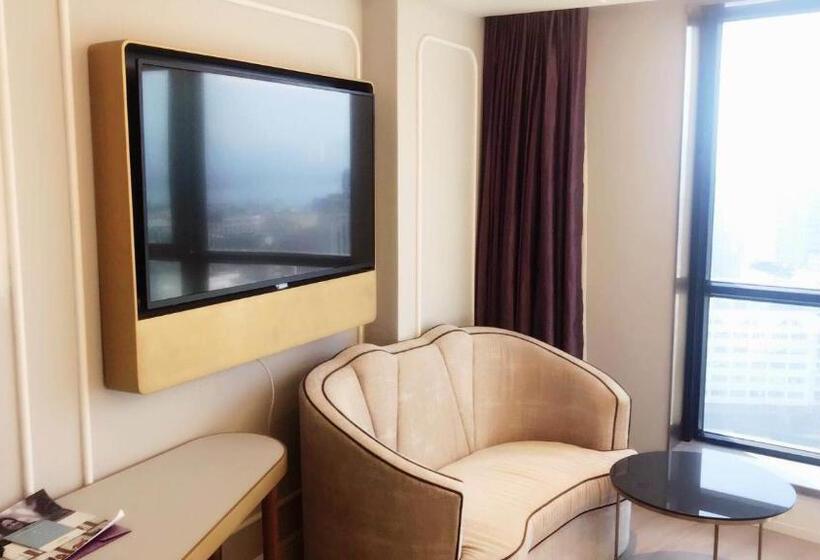 キングサイズベッドのデラックスルーム, Mercure Hangzhou West Lake
