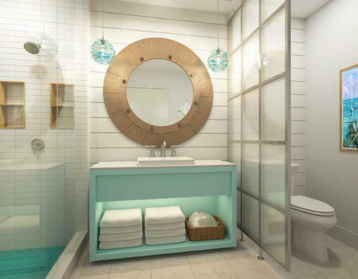 带大床的标准间, Margaritaville Hotel Nashville