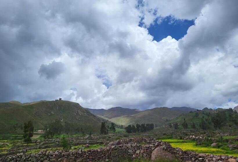 带大床的标准间, The First Real Bed & Breakfast Hiking Hotel  The Office  In Arequipa, Peru