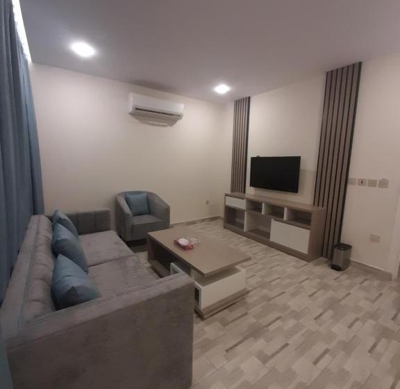 침실 2개 아파트, Al Anoud & Aljawhara Apartments