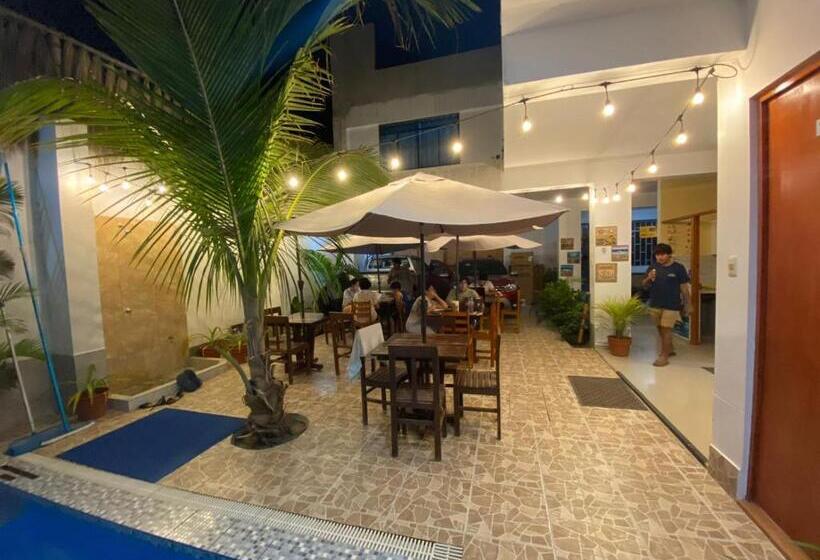 اتاق استاندارد با 2 تخت دوبل, Hospedaje Ola Marina
