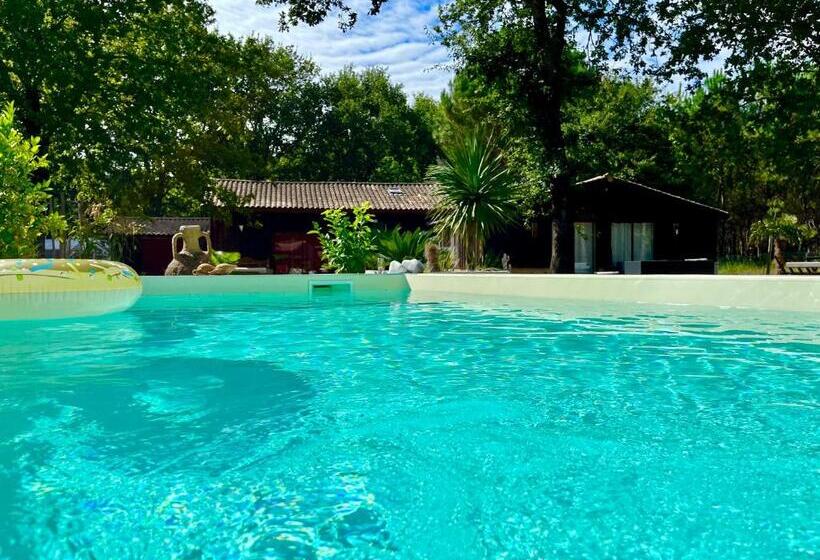 Номер Superior, Hacienda De La Canopée Avec Piscine Chauffée Au Sel