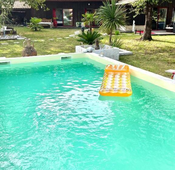 이코노미 룸, Hacienda De La Canopée Avec Piscine Chauffée Au Sel