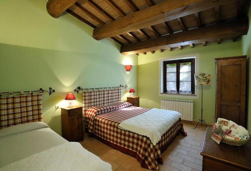 آپارتمان 1 خوابه با تراس, Agriturismo Il Corniolo