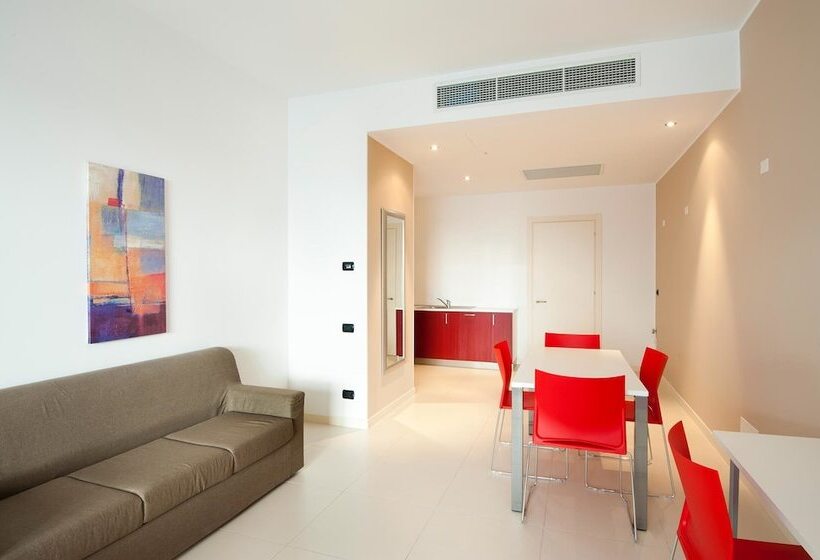 Апартаменты 2 Спальни, Unahotels Le Terrazze Treviso Hotel & Residence