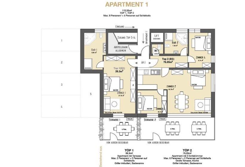 آپارتمان 3 خوابه, Luxury Apartment Monte Carlo