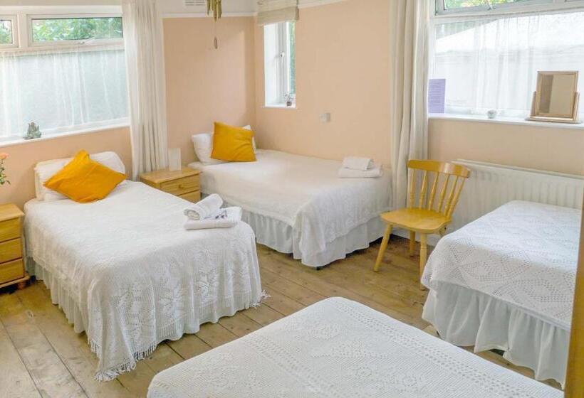 Номер Стандарт Четырехместный Совместный Санузел, Healing Waters Sanctuary For Exclusive Private Hire And Self Catering Board, Vegetarian, Alcohol & W