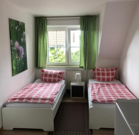 带1个卧室带花园景观的公寓, Ferienhof Kröger