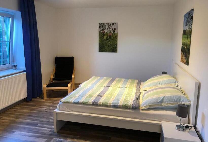 带1个卧室带泳池的公寓, Ferienhof Kröger