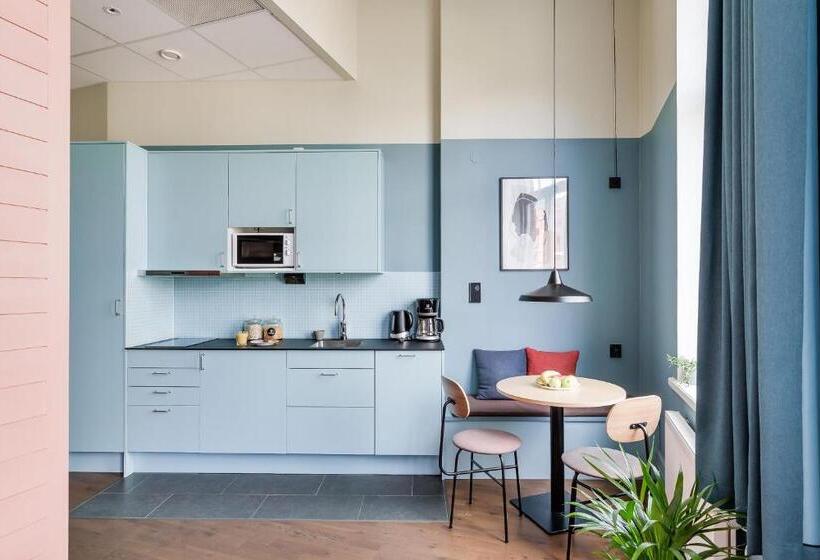غرفة قياسية فردية, Forenom Aparthotel Malmö Varvsstaden