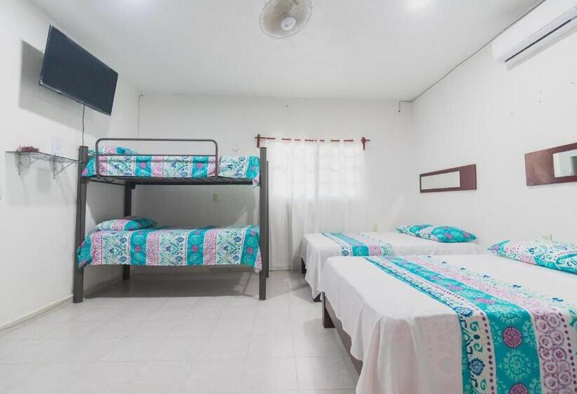 デラックスファミリールーム, Zayali Bacalar   Guest House