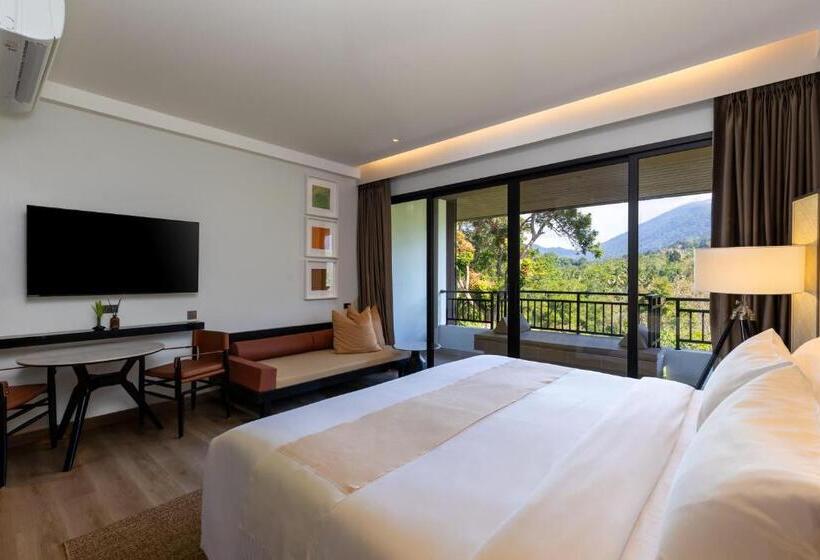 스탠다드 룸 산 전망, Kachonghills Tented Resort Trang