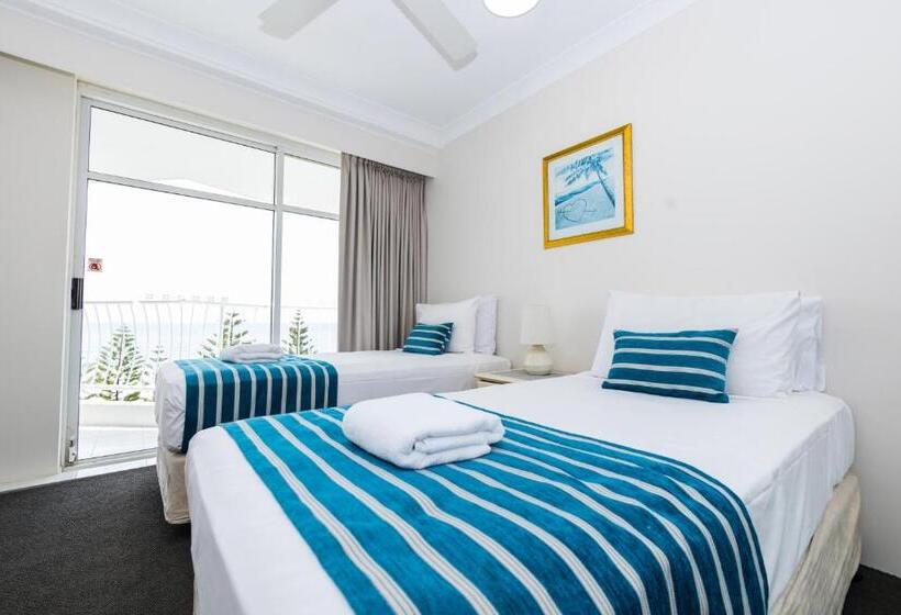 Апартаменты Ejecutiva 2 Спальни, Burleigh Surf Apartments