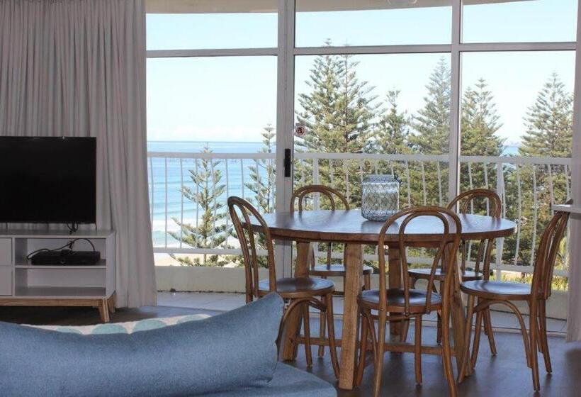 Апартаменты Ejecutiva 2 Спальни, Burleigh Surf Apartments