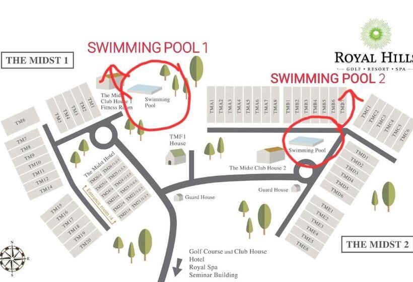 اتاق استاندارد با تخت بزرگ, The Midst@ Royal Hills Nakornayok
