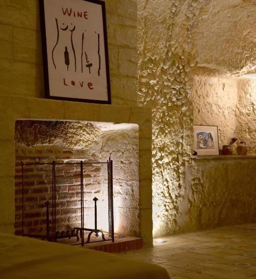 מיטת קינג בסוויטה, Le Gaimont Maison D Hôtes Vouvray