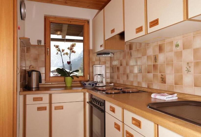 Апартаменты 1 Спальня с Балконом, Haus Derra