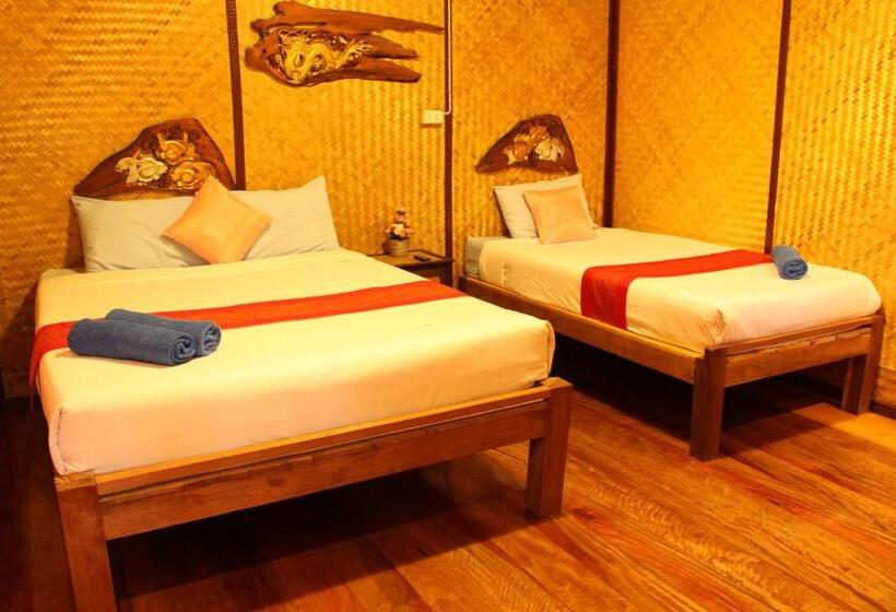 スタンダードルーム, Baansuan Lychee Maeklong Resort Ampawa