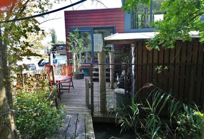 침실 2개 아파트, Houseboat Vliegenbos
