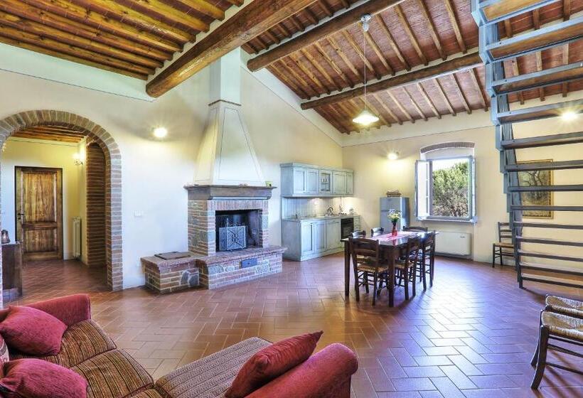 ویلای یک اتاق خوابه با استخر شنا, Terra Di Cortona