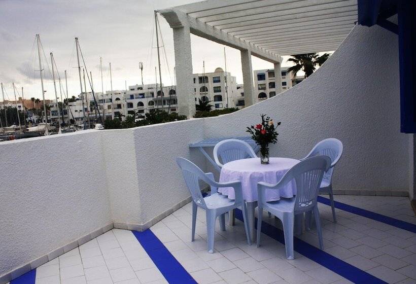 آپارتمان اکونومی 1 خوابه, Marina Cap Monastir Appart