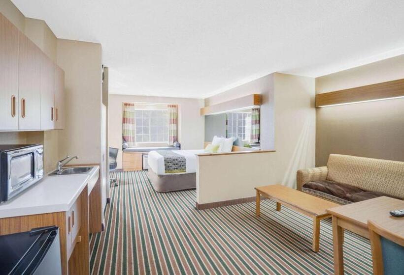 带大床的复式套间, Microtel Inn & Suites By Wyndham Pigeon Forge