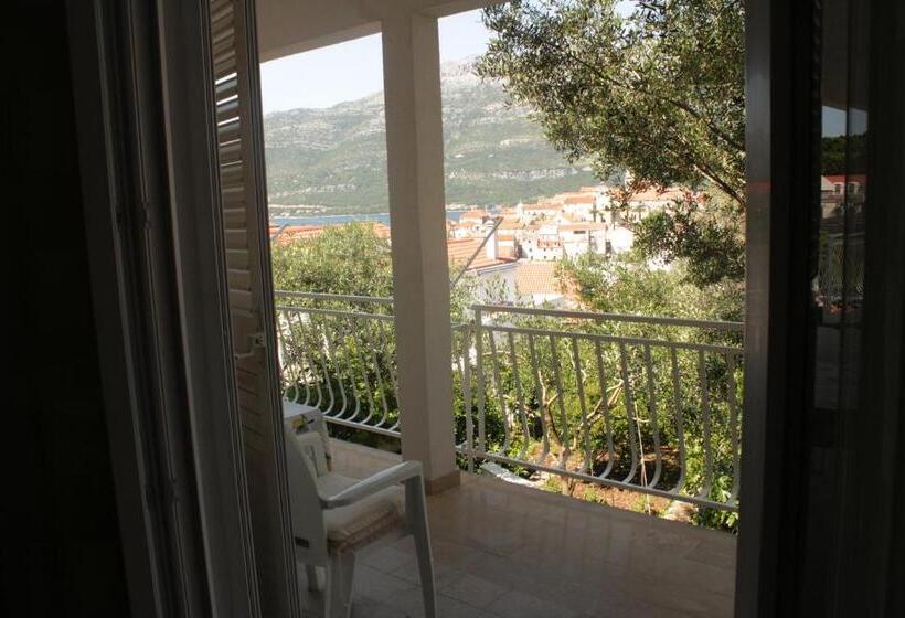 Triple Room Sea View, Accommodation Drasko