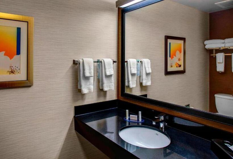 带2个双人床的标准工作室, Fairfield Inn And Suites By Marriott Emporia I 95