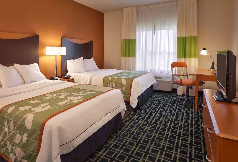 חדר סטנדרט שתי מיטות זוגיות, Fairfield Inn And Suites By Marriott Laramie