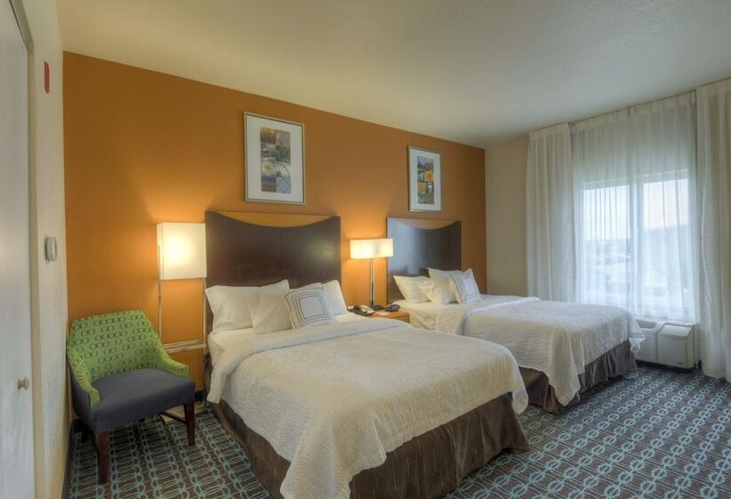 اتاق استاندارد با 2 تخت دوبل, Fairfield Inn And Suites By Marriott Laramie