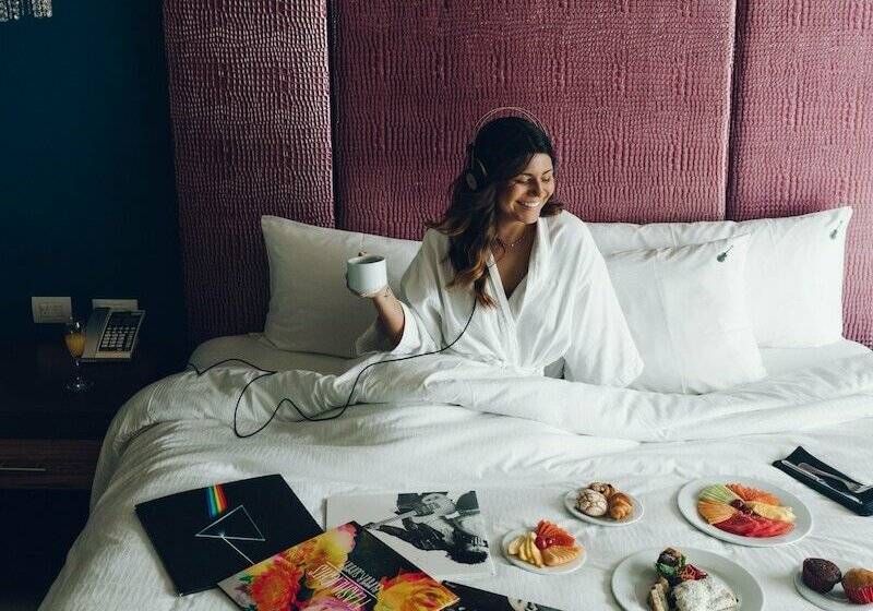 Cameră Deluxe Pat King Size, Hard Rock Hotel Cancun   All Inclusive