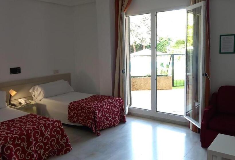 آپارتمان 1 خوابه با تراس, Hospedium Hotel Apartamentos Simón Verde