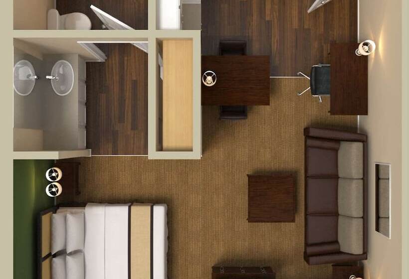 Студия Deluxe, Extended Stay America Select Suites   Jacksonville   Baymeadows