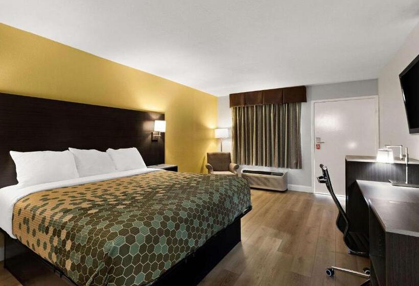 带大床的标准间, Econo Lodge White Pine Morristown I81 & I40 Split