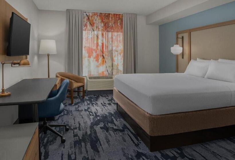 Стандартный Номер Кровать Кинг, Fairfield Inn & Suites Roanoke Hollins/i81
