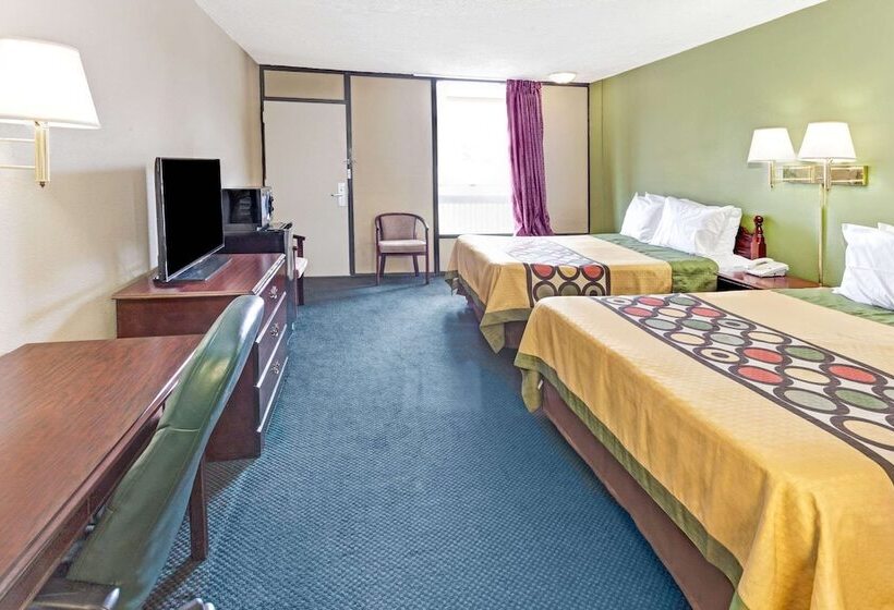 חדר סטנדרט שתי מיטות זוגיות, Super 8 By Wyndham Carrollton Ga