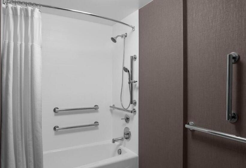 스위트 킹사이즈 침대, Springhill Suites By Marriott Grand Rapids Airport Southeast